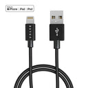 USB 對 Lightning / 黑色