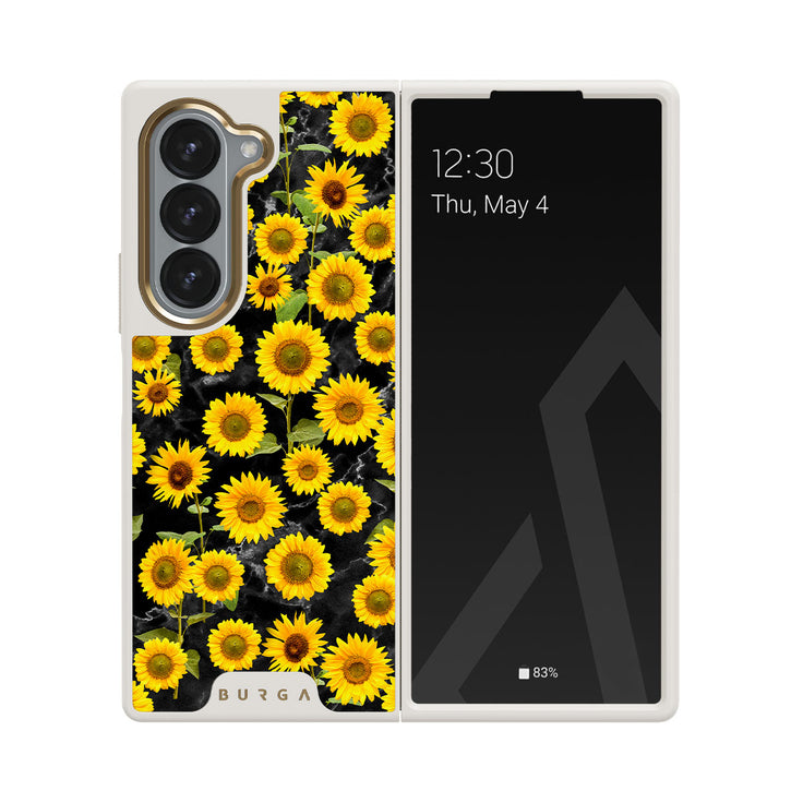 Sunflower Glimmer - Samsung Galaxy Z Fold 6 手機殼