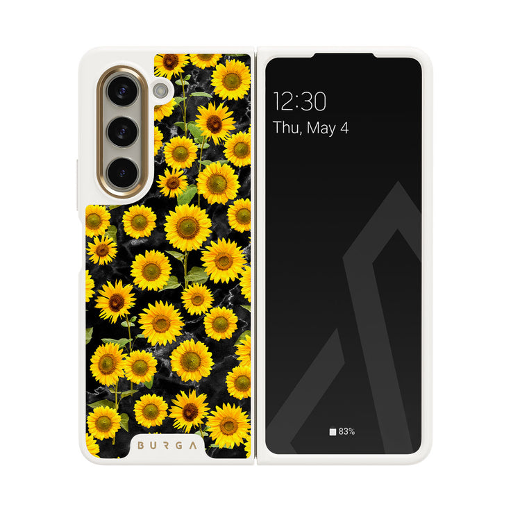 Sunflower Glimmer - Samsung Galaxy Z Fold 5 手機殼