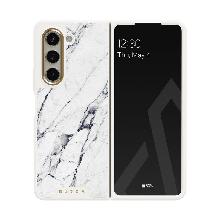Satin White - Samsung Galaxy Z Fold 5 手機殼