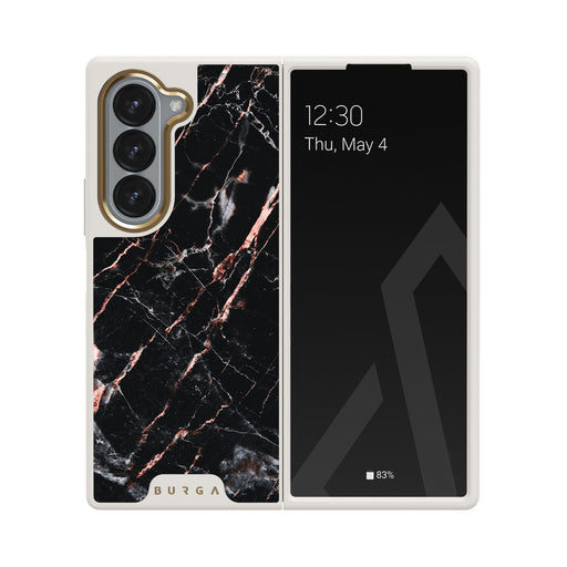 Rose Gold Marble - Samsung Galaxy Z Fold 6 手機殼