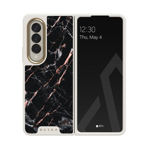 Rose Gold Marble - Samsung Galaxy Z Fold 4 手機殼