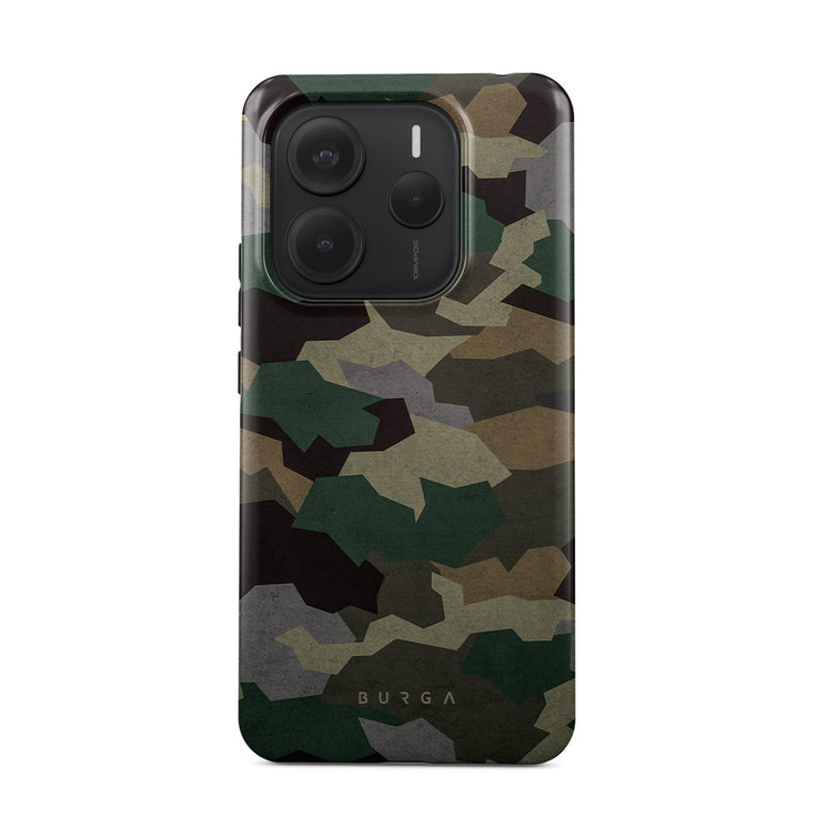Tropical Green Camo - Xiaomi Redmi Note 14 5G 手機殼