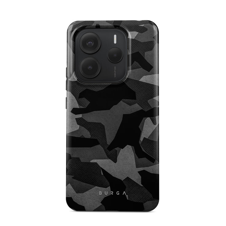 Night Black Camouflage - Xiaomi Redmi Note 14 5G 手機殼