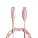 USB-C 對 Lightning / 玫瑰金色