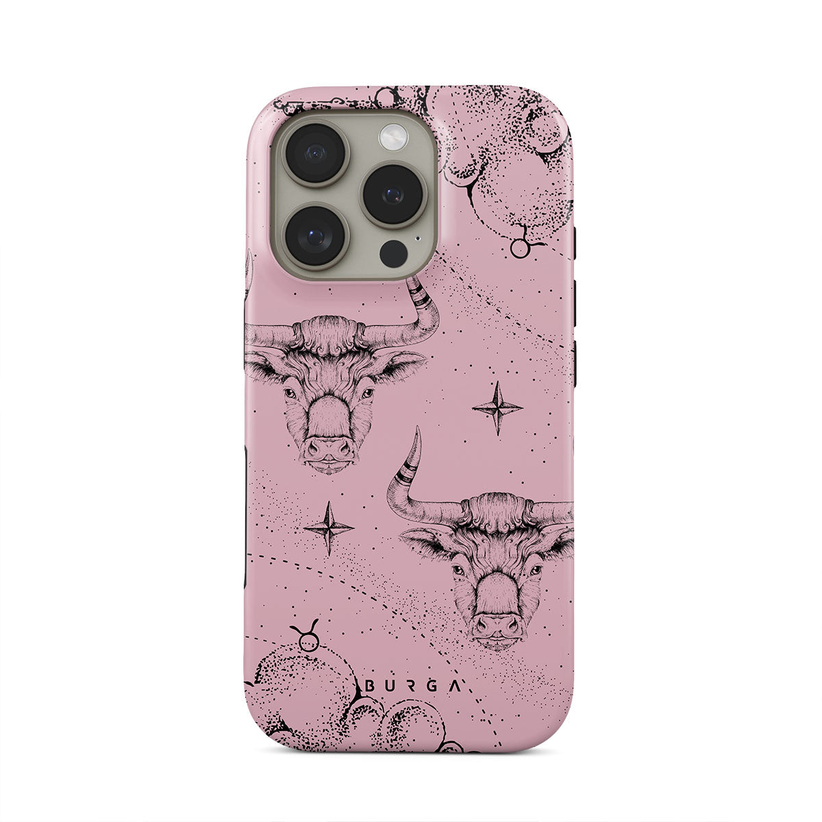 【BURGA】iphoneスマホケース★星座×選べる色★くすみカラー BURGA】iphoneスマホケース☆星座×選べる色☆くすみカラー